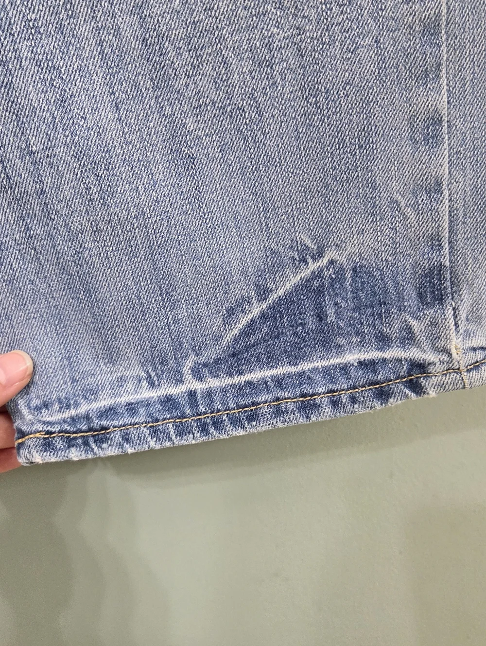 American Eagle Outfitters Mens Relaxed Straight Distressed Mens Jeans Size 33x30